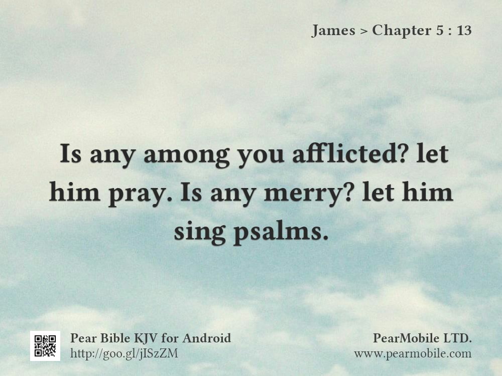 James, Chapter 5:13